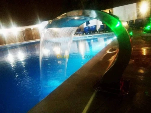 Cascade Lame D'eaux inox شلال ماءي