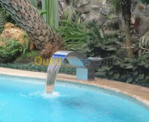 Cascade Lame D'eaux inox شلال ماءي