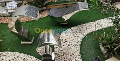 Cascade Lame D'eaux inox شلال ماءي