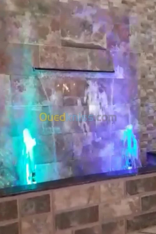 Cascade Lame D'eaux inox شلال ماءي