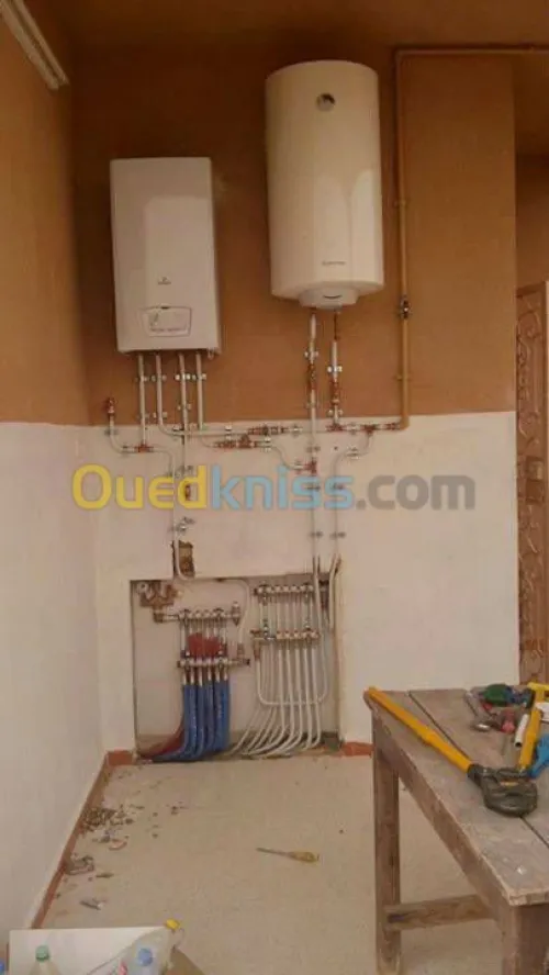 plombier chauffage central eau et gaz