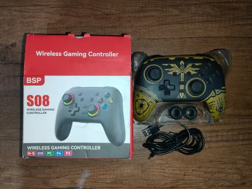 Wireless controller S08/يد تحكم العاب S08