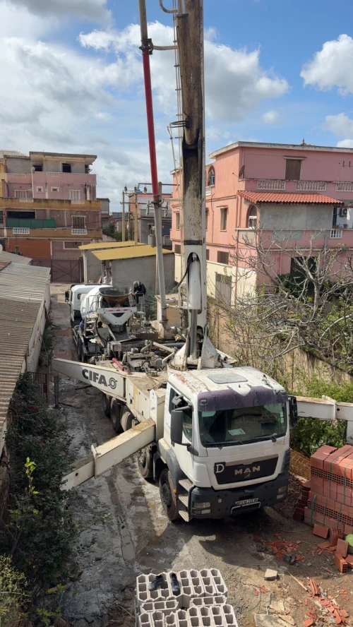 Location pompe à betone et camions malaxseur