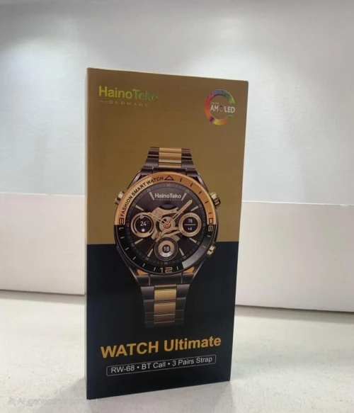 Smart Watch Haino Teko RW-68 avec Affichage de Carte GPS et 3 Bracelets ساعة ذكية أصلية