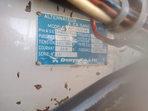 Group Electrogene 15 Kva DENYO مولد كهربائي