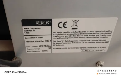  traceur tireuse de plans Xerox 6204 1