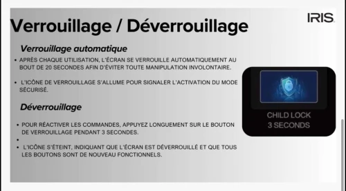 REFRIGERATEUR IRIS 480 L DEFROST IR-DD480 AFFICHEUR