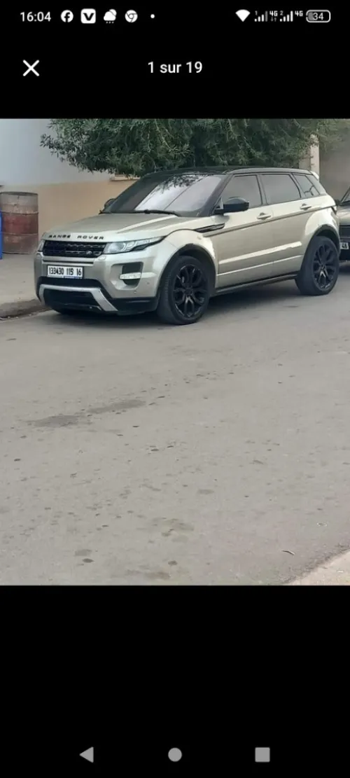 Land Rover Range Rover Evoque 2015 Dynamique 5 Portes 