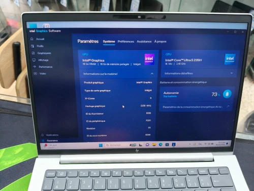 HP EliteBook 8 G1i 14" AI PC Ultra 5 235H 32Go RAM 512Go SSD