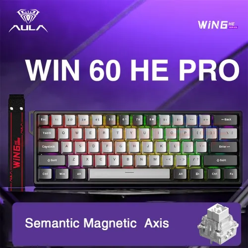 AULA WIN60 Standard Edition  Magnetic Switch Gaming Keyboard