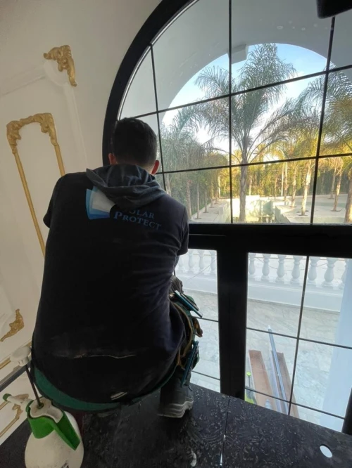 Film solaire Anti UV pour vitrine 