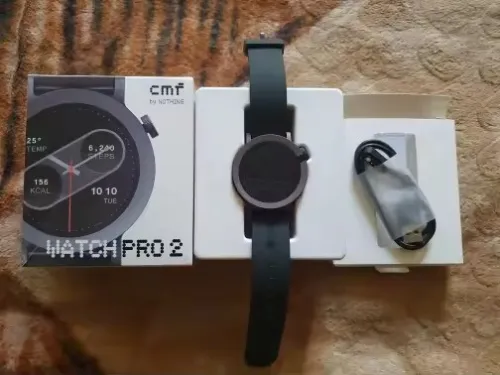Smartwatch CMF Watch Pro 2 1.32 "AMOLED Bluetooth 5.3 BT appels avec réduction du bruit AI GPS