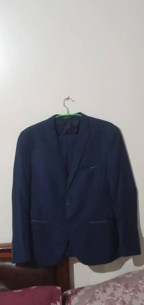 Costume Homme "Carlo Ghezzi" Bleu - 70% Laine (Wool) - Taille 50