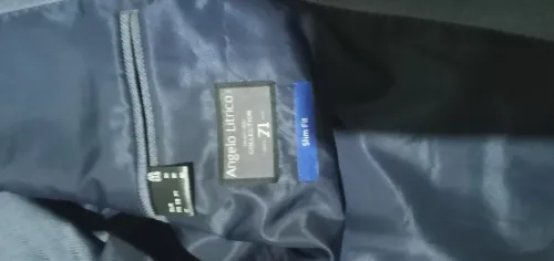 Costume Homme 3 Pièces "Angelo Litrico" Slim Fit - Porté 1 seule fois taille 50