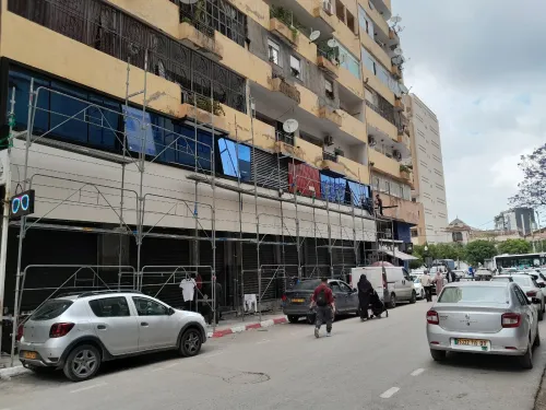 Revétment façade Mur rideux