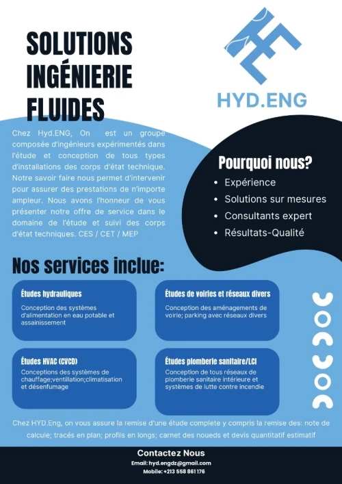 Ingénieur VRD en freelance