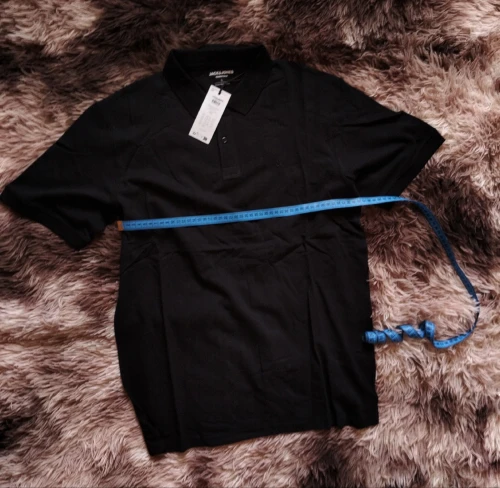 T-SHIRT HOMME POLO JACK & JONES ORIGINAL 100% COTTON