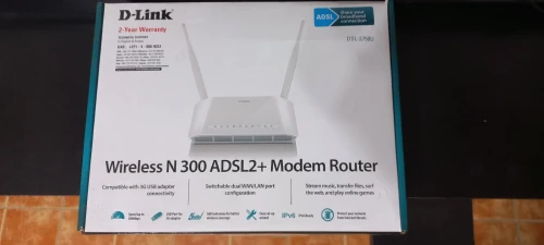 D-Link Wireless N300 ADSL2+ DSL-2750U