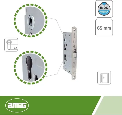 Serrure porte coupfeu