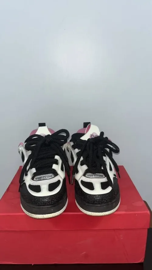 Louis Vuitton Skate Sneaker 'Black Cream Pink'