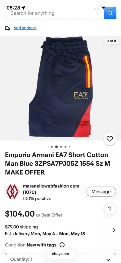 Ea7 original