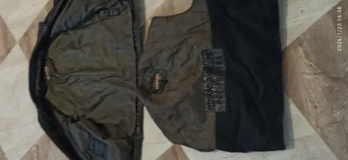 Blouson en cuir redskins avec son gilet