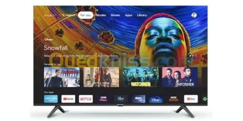 Téléviseur Brandt 55" ultra hd 4k Google TV
