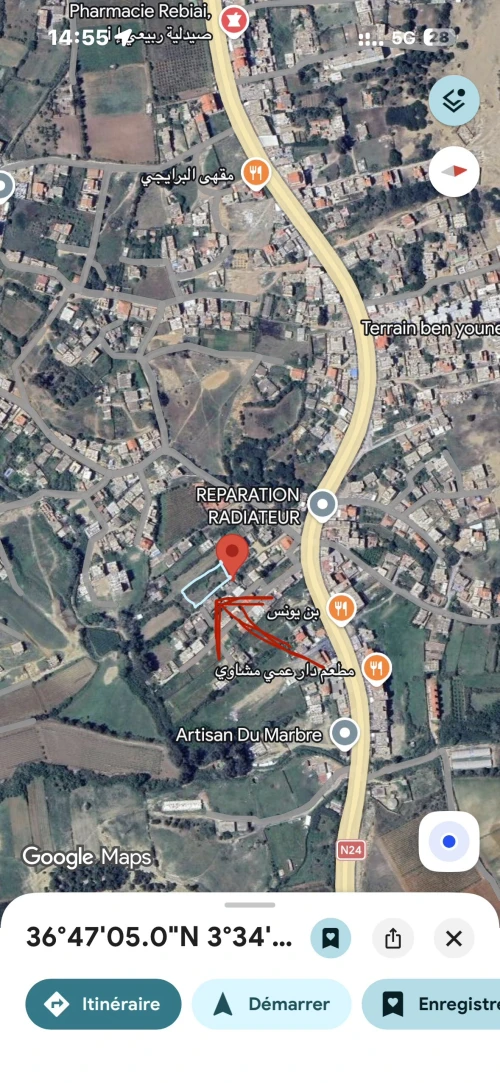 Vente Terrain Boumerdès Zemmouri