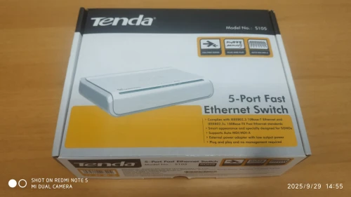 Tenda switch Ethernet 5 ports