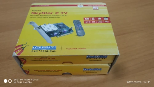 Carte Satellite Technisat SkyStar 2 pour PC
