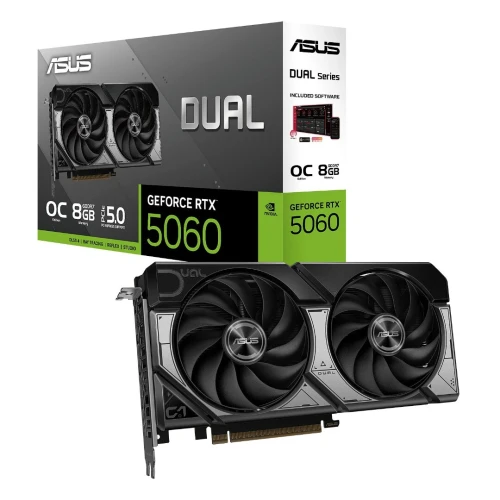 ASUS DUAL RTX 5060 (8Go) OC GDDR7
