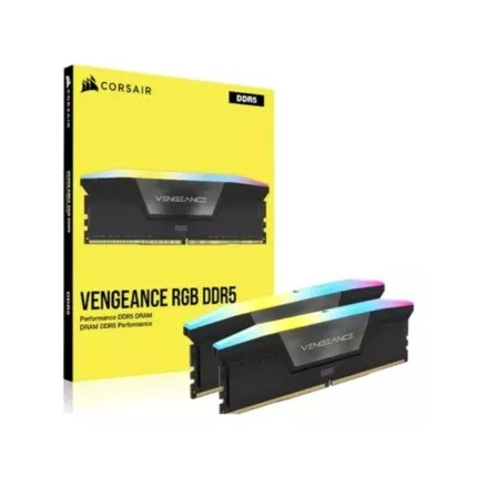 RAM CORSAIR VENGEANCE DDR5 (2*16Go) 6400MHZ RGB