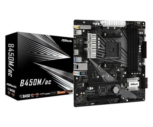 Asrock B450M / AC WiFi
