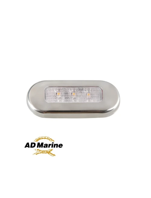 LUMIÈRE DE COURTOISIE OBLONGUE À LED