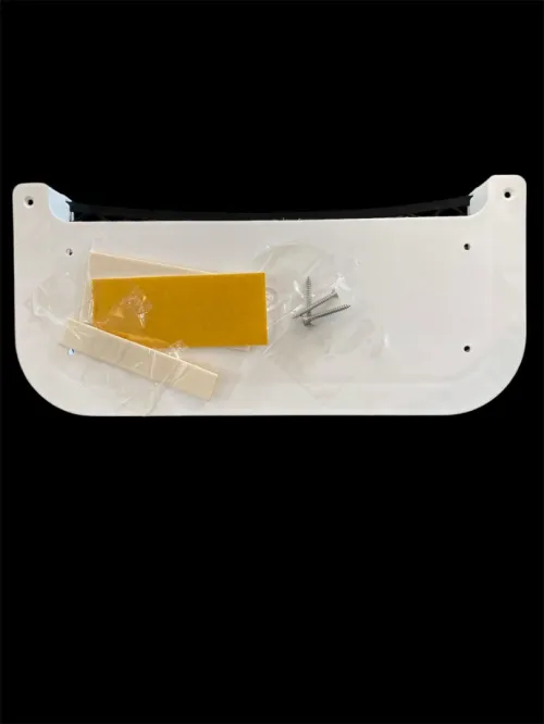 Porte objet Eval blanc 254mm