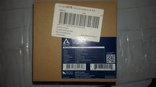 Ventilo PC Arctic P12 + Deux FSP RGB