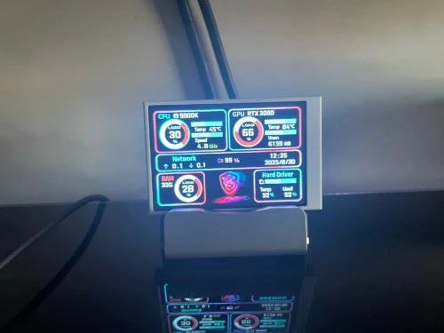 Mini Écran IPS 3.5 USB Moniteur de Performance PC