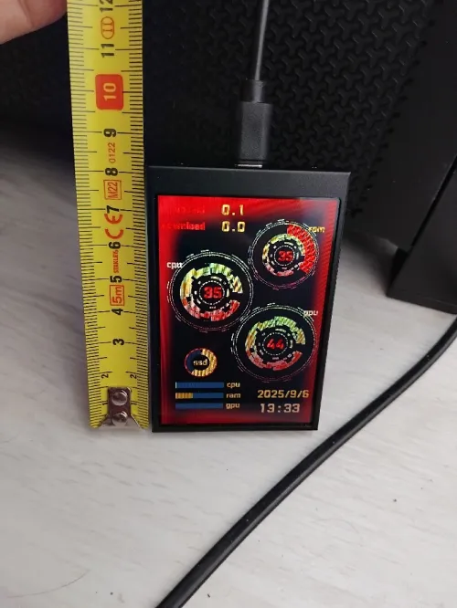 Mini Écran IPS 3.5 USB Moniteur de Performance PC