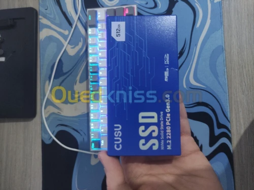 Ssd m2 nvme Cusu 512gb vitesse up to 3650 mb/s neuf sous emballage 