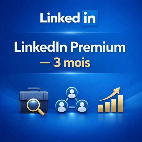 LinkedIn Premium Officiel 3 Mois