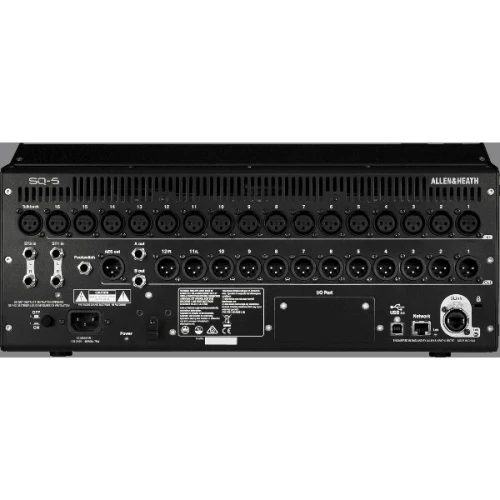 Table de mixage Numérique Allen & Heath SQ5 Console numérique 48 canaux