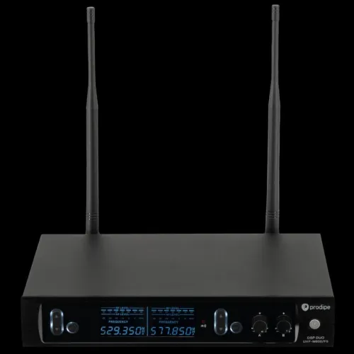 DOUBLE MICROPHONE SANS FIL PRODIPE UHF 