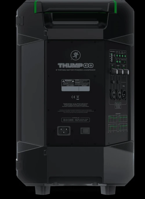 Mackie Thump Go ENCEINTE RECHARGEABLE HP8" 200W 