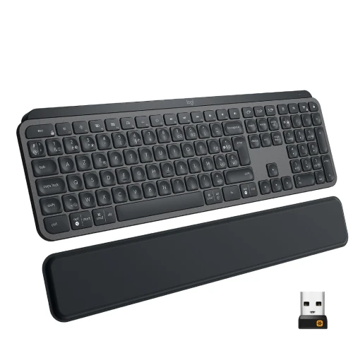 Clavier sans fil Logitech MX Keys Plus Bluetooth -rétro-éclairage-technologie Logitech Flow -AZERTY