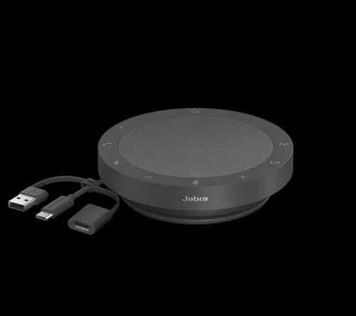 Jabra Speak2 55 MS USB & Bluetooth Pro pour PC,Zoom,Teams,Appels Réunions