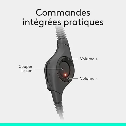 Logitech H390 Casque pour PC avec connexion USB
