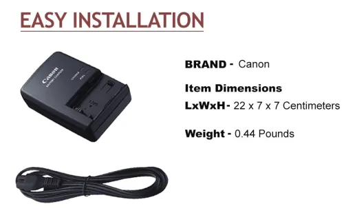 Canon Chargeur Batterie CG-800E