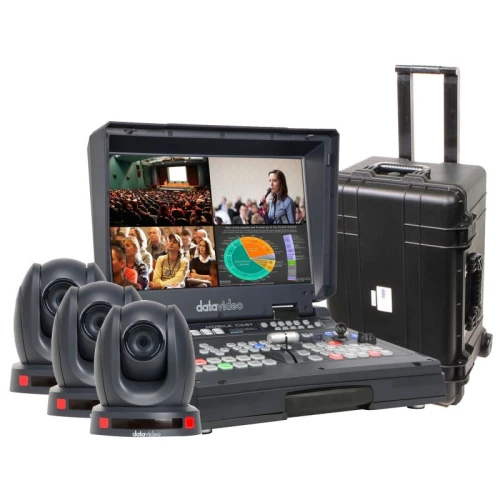 Bundle de production Datavideo Avec 3x PTC-140T