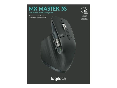 Souris sans fil Logitech MX Master 3S (RF + Bluetooth) -capteur optique 8000 dpi - 7 boutons