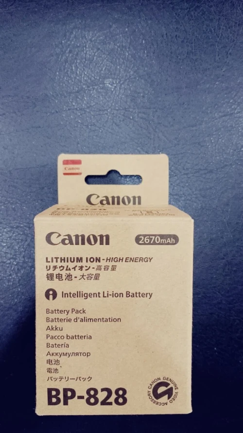 Canon Battery Pack / Batterie d'alimentation BP-828 Noir- 2670mAh